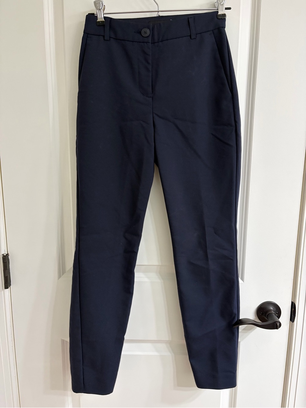 Express Women’s High Rise Ankle Navy Dress Pants Size 00